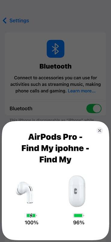 Apple Original Airpods Pro Model A3048 in warrenty for Sale 1