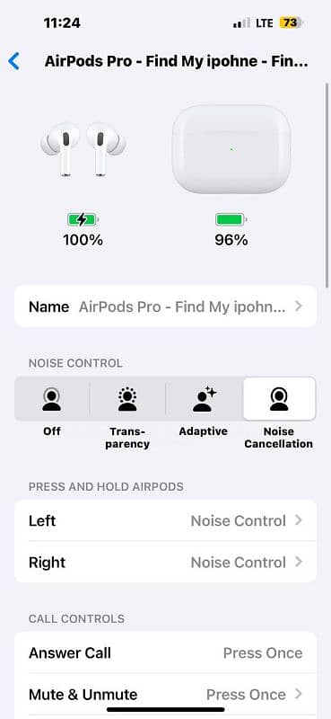 Apple Original Airpods Pro Model A3048 in warrenty for Sale 3