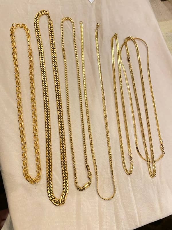 Chains | Rings | Gold plated chains | Braslats | 0/3/2/1/2/2/4/4/1/2/2 3