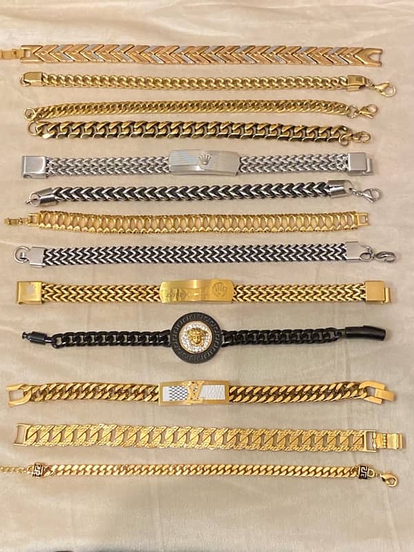 Chains | Rings | Gold plated chains | Braslats | 0/3/2/1/2/2/4/4/1/2/2 11