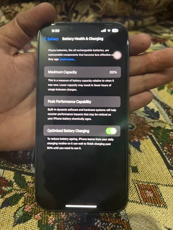 IPhone 13 Pro Max PTA Approved 128Gb For sale 5