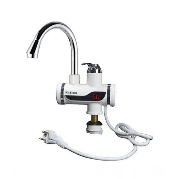 Portable Electric Hot Water Heater Faucet - Instant Heating Solution 0