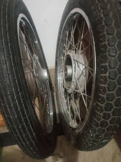 Gs 150 company fitted tires