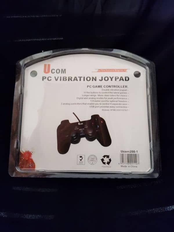 |Ucom PC VIBRATION JOYSTICK| USB | PC GAME CONTROLLER | 2