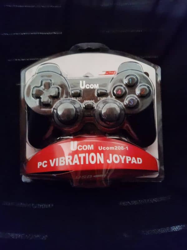 |Ucom PC VIBRATION JOYSTICK| USB | PC GAME CONTROLLER | 3