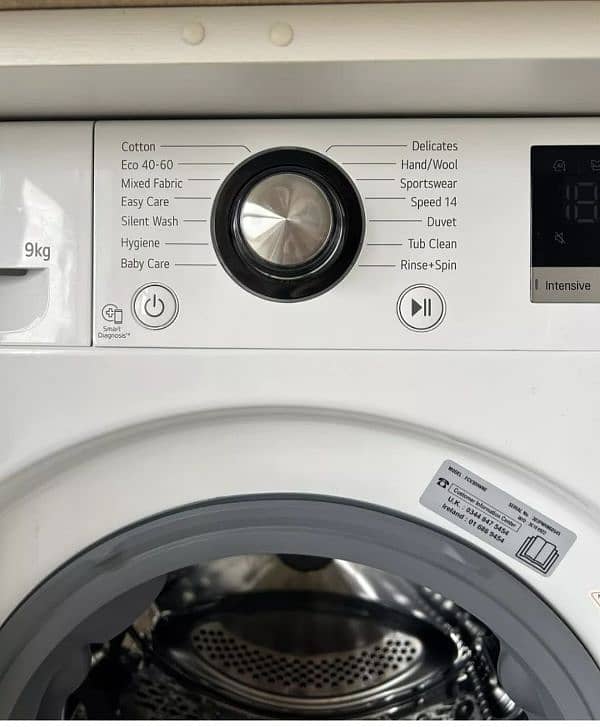 LG Direct drive 9kg digital inverter washing machine (imported) 1