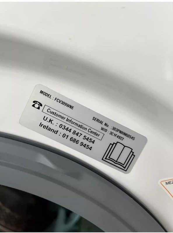 LG Direct drive 9kg digital inverter washing machine (imported) 6