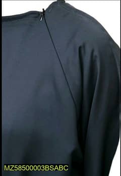 1 pc women stitched plain abaya