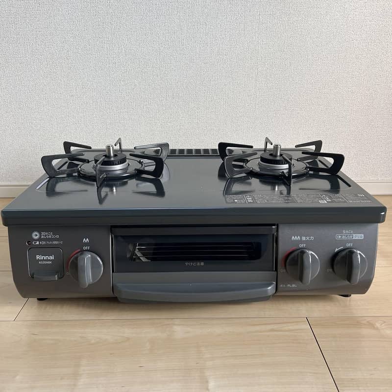 2 Burnal original Japanese stove full automatic with gas grill oven 1