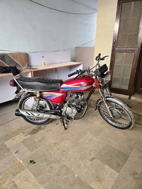 honda cg 125 model 2010 exchange possble with 70cc 0