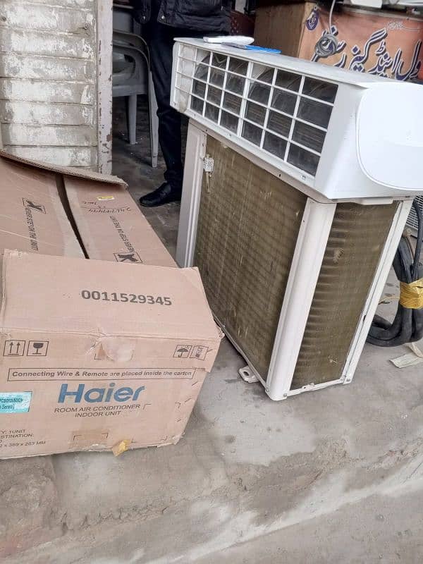 Haier DC inverter brand new condition 1 ton heat and cool 2