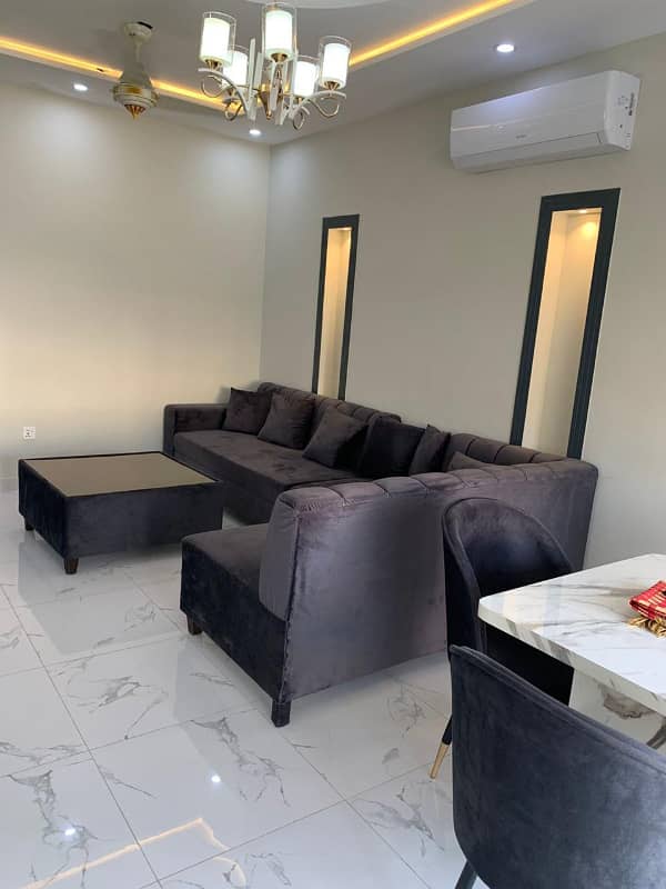 per day fully furnished upper portion for rent 15