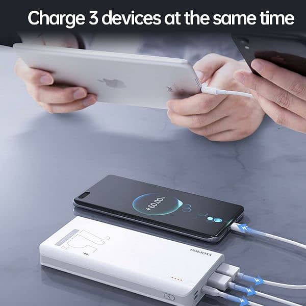 romoss PD 22.5w 20000mah power bank 1