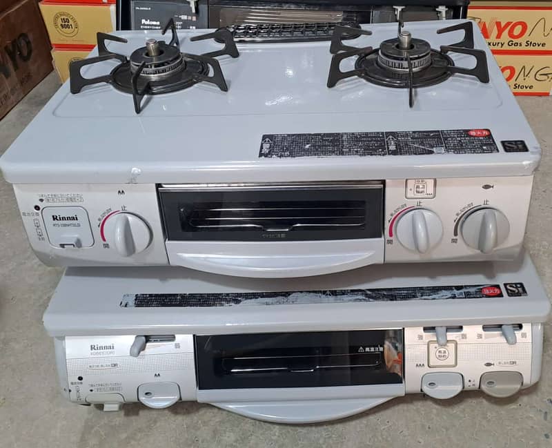 2 Burnal original Japanese stove full automatic with gas grill oven 16