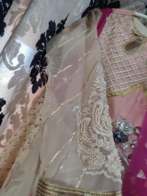 zahra Ahmad' s gown with lehenga 2