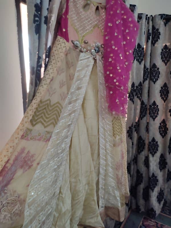 zahra Ahmad' s gown with lehenga 5