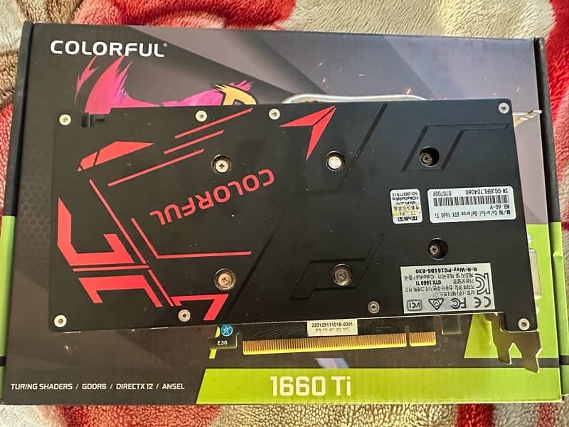 COLORFUL GTX 1660 Ti 6GB 1