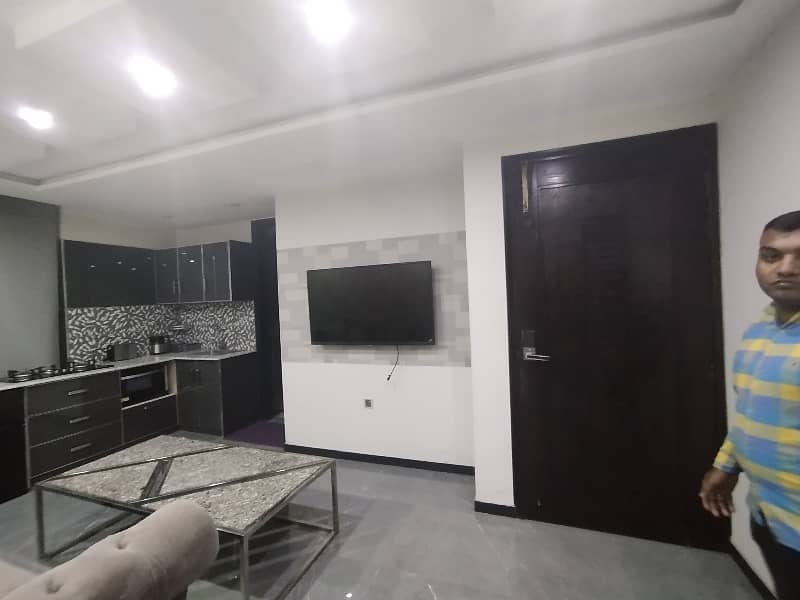 1 Bedroom Full Furnished Flat For Rent Bahria Town 6