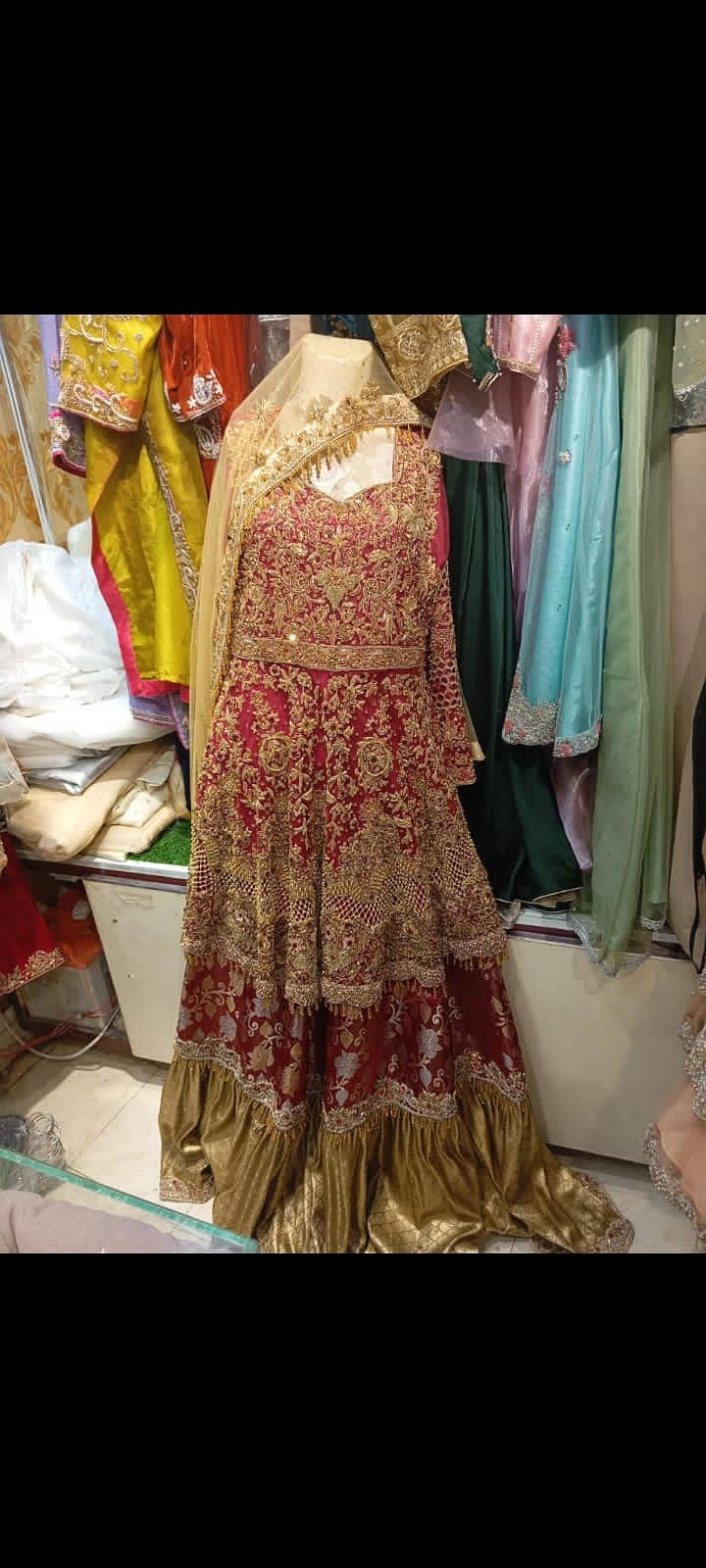 bridal barat dress 1