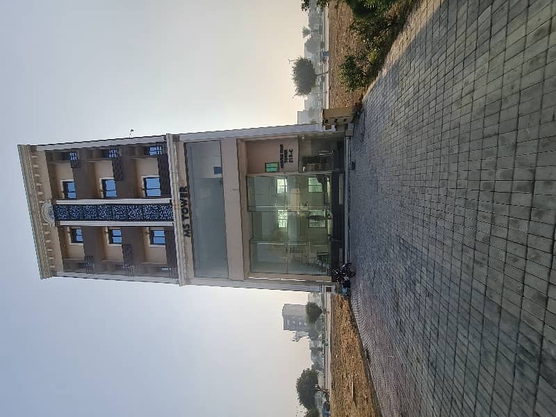 Commercial Plaza 5.33 Marla For Sale Basement 3 Offices and 6 apartments Phase 2 New Lahore City 1