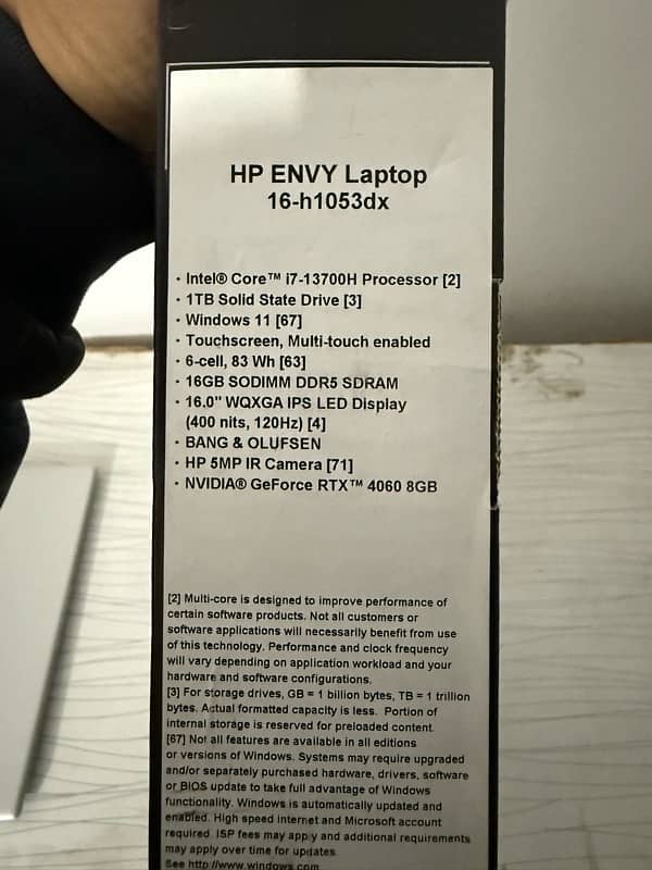 hp envy 16 8gb rtx 4060 1