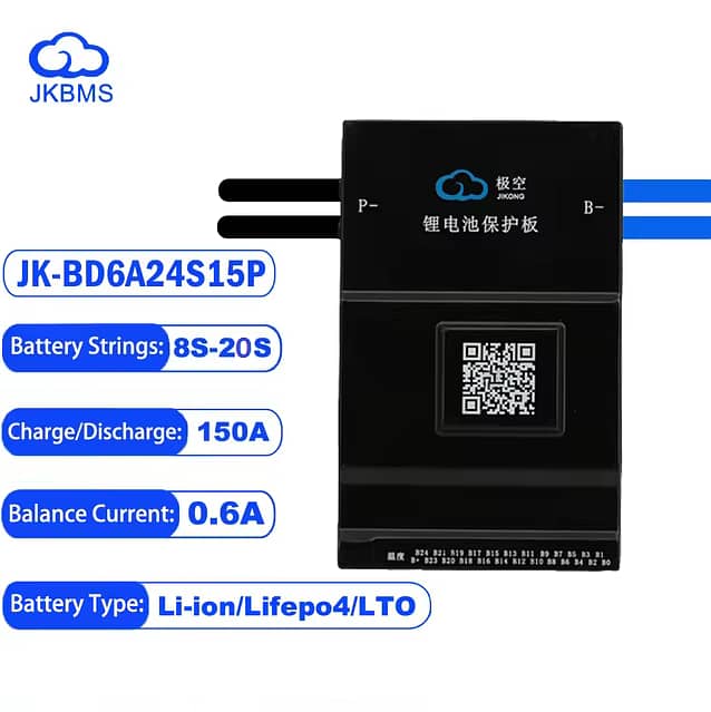 JK BMS 8S-20S 150A Smart Active Balance BMS 0