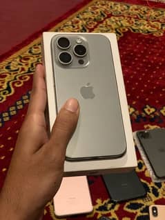 iPhone 15 pro 128 gb BH 99 With box 03096673836