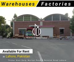 1 Kanal Warehouse or Factory For Rent