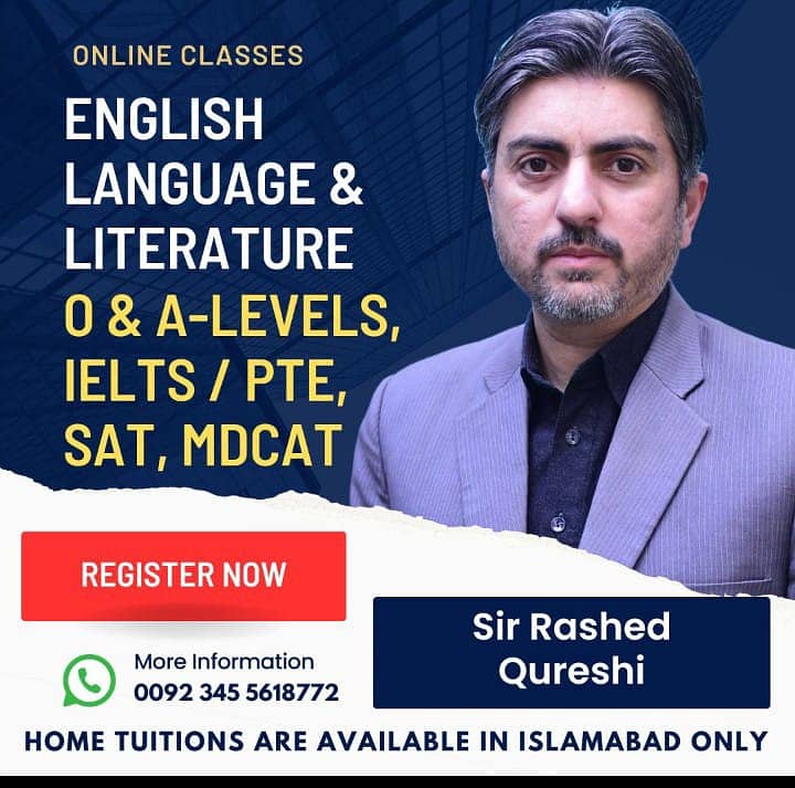 IELTS/SAT-I/ O-A Level Eng Language and Literature 0