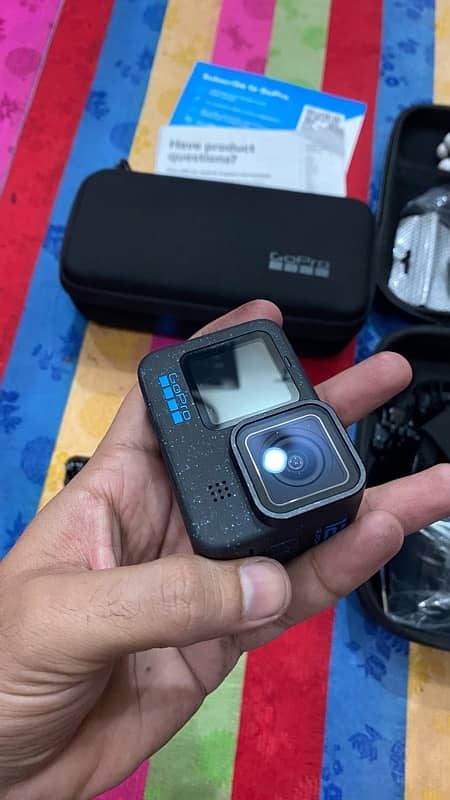 GoPro 12 Hero Black with extra accessories O3l7.4OO47O7 8