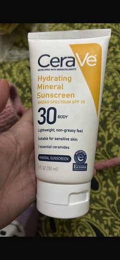 Cerave original sunscreen