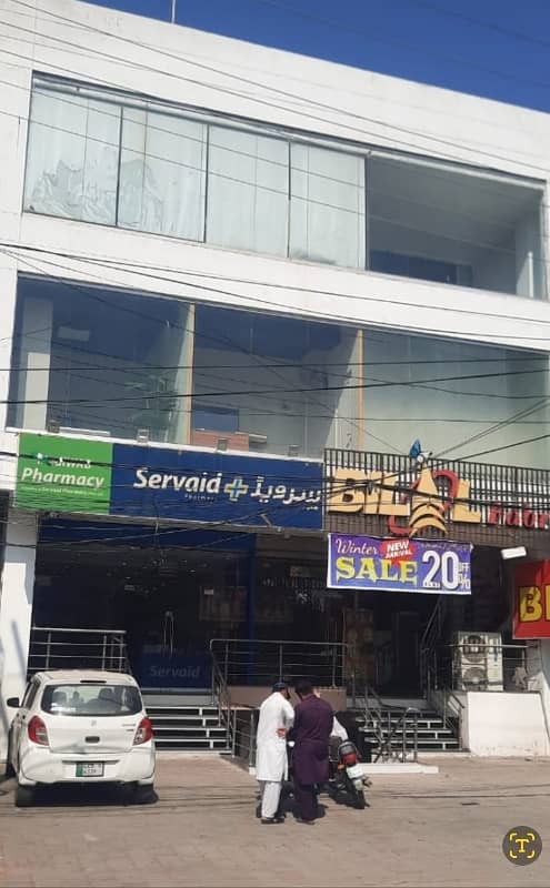 Johar Town 15 Marla Basement Ground First Second 4 Floors Plaza For Sale 0