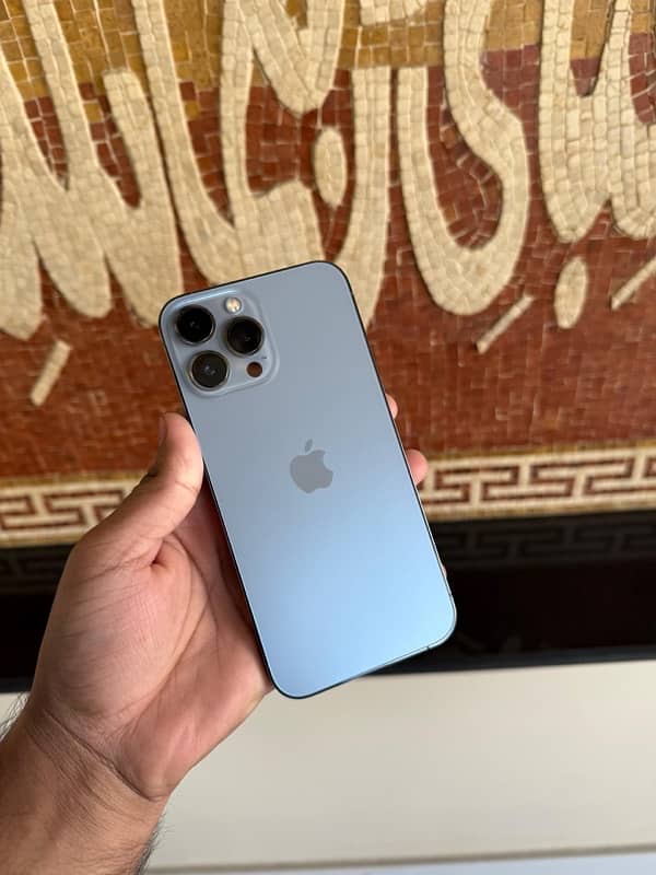 iPhone 13 Pro Max Blue 256gb PTA 2