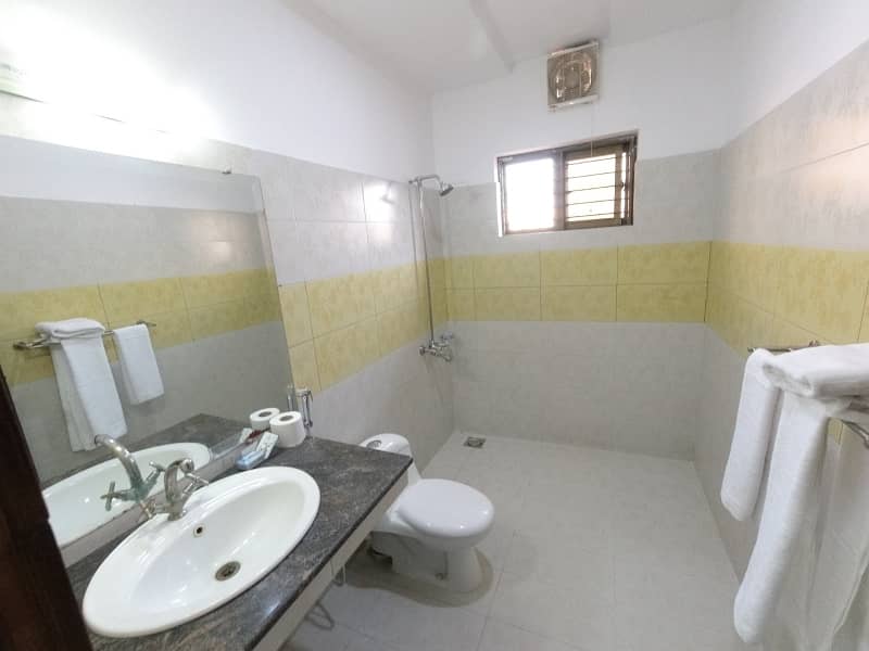 1 Kanal Furnished Guest House Available For Rent In D-17 Islamabad. 24