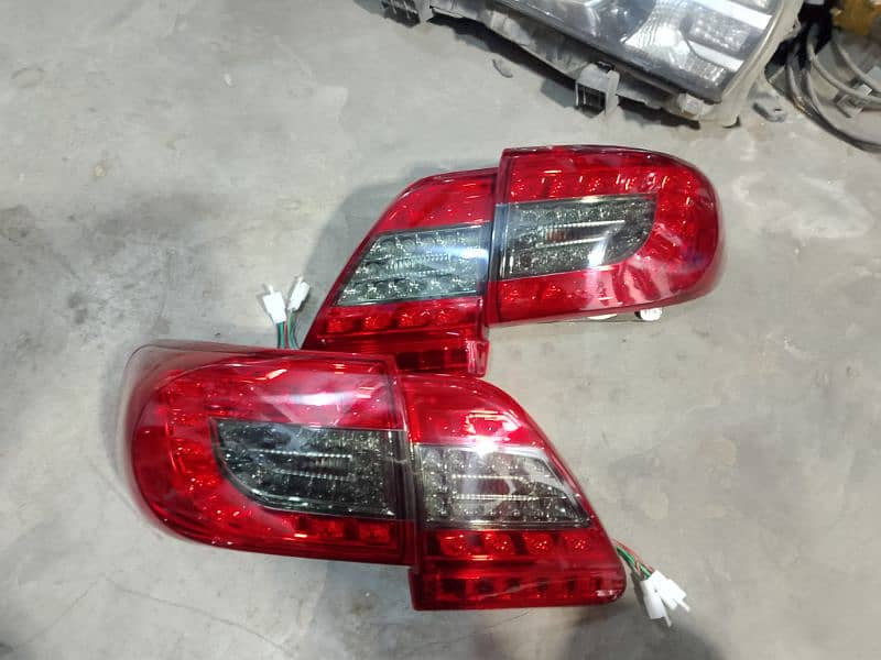 Toyota Corolla 2012 Modal back lights sports available brend new 2