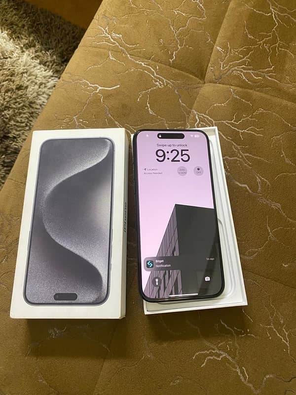 iphone 15 pro max | 256 GB | with box 7