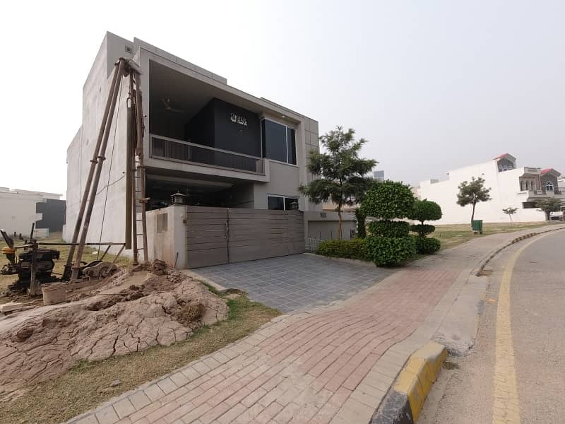 10 Marla Semi Furnished Brand New. Double Unit House Available. For Sale In Faisal Town F-18 On Main Double Road. In Block A Islamabad. 2