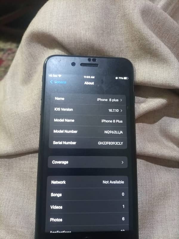 IPhone 8Plus 64 Gb Non Pta 6