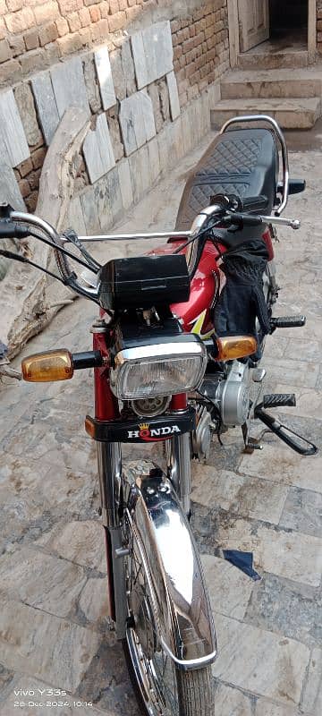 70 Honda Model 2021 All documents clear and registered Peshawar 2