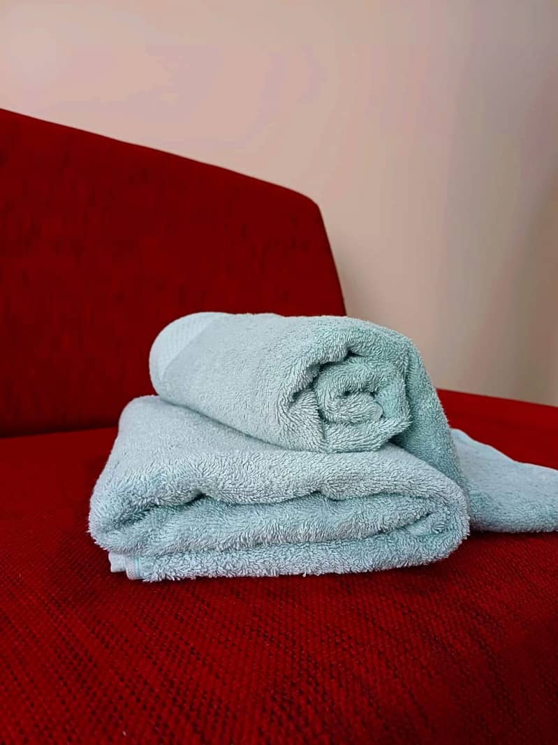 Bath Towels, 100 % Cotton Terry Yarn, 510 - 550 GSM 2