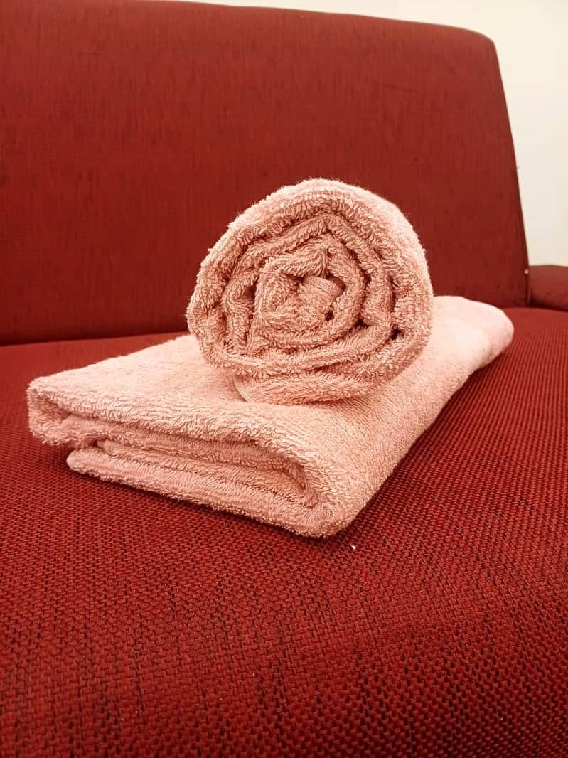 Bath Towels, 100 % Cotton Terry Yarn, 510 - 550 GSM 7