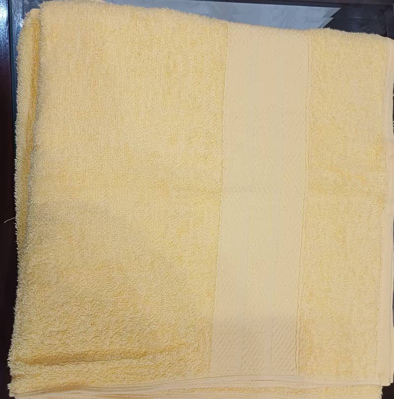 Bath Towels, 100 % Cotton Terry Yarn, 510 - 550 GSM 19