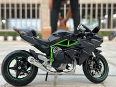 Kawasaki Ninja H2 supersport bike H2R scale motorcycle Diecast