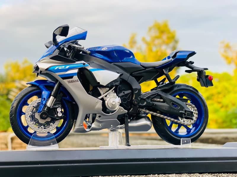 Kawasaki Ninja H2 supersport bike H2R scale motorcycle Diecast 13