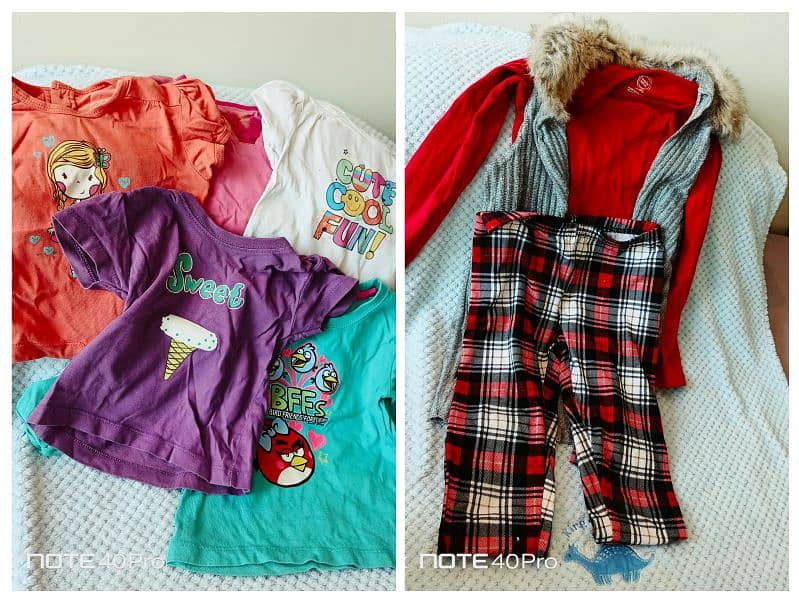 FAIR LIKE NEW CLOTHS FOR BABY BOY. SIZE FROM NEW BORN TO 1.5 YEAR. 3