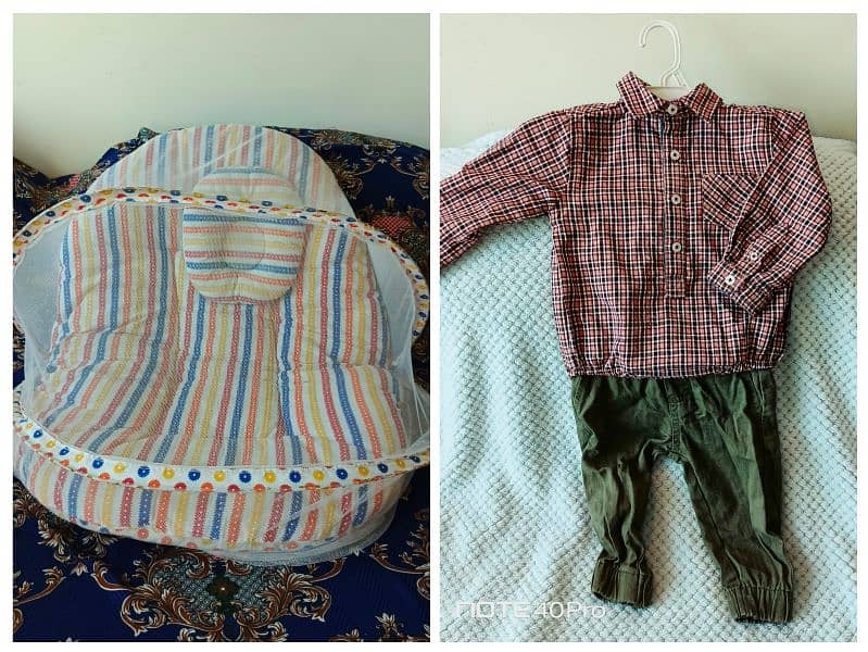 FAIR LIKE NEW CLOTHS FOR BABY BOY. SIZE FROM NEW BORN TO 1.5 YEAR. 19