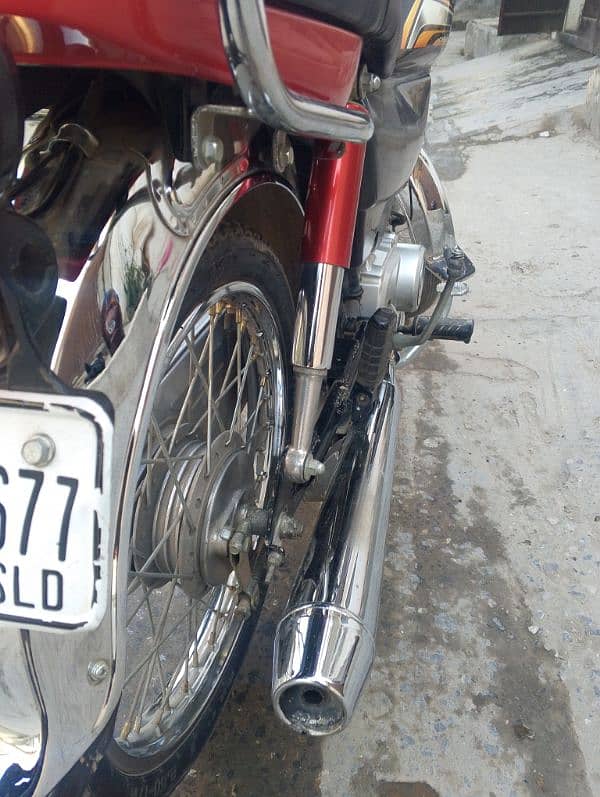 Honda CD 70 Double Saman 5