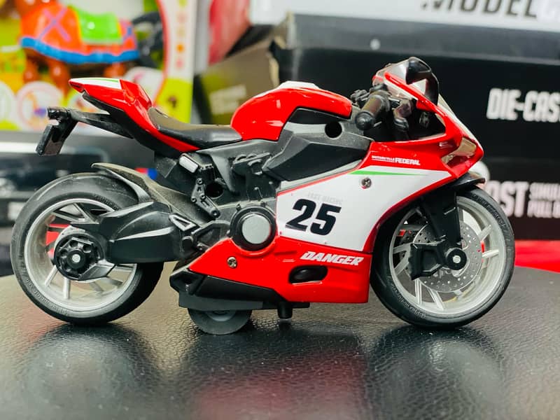 Kawasaki Ninja H2 supersport bike H2R scale motorcycle Diecast 7