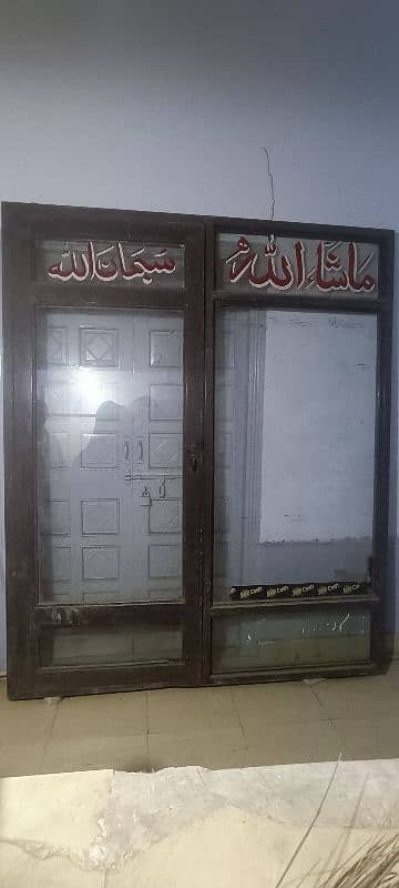 دکان کے لیے شیشے کے دروازے 1