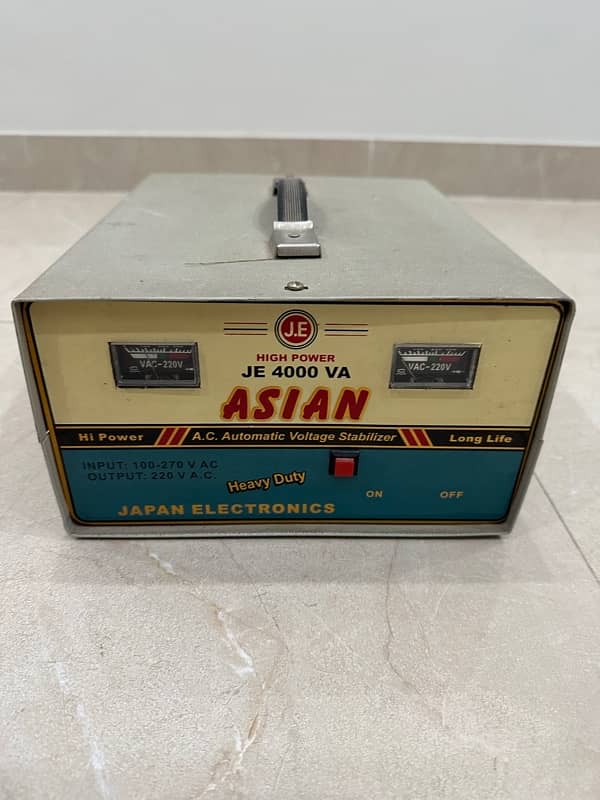 Asian 4KVA Stabilizer 0